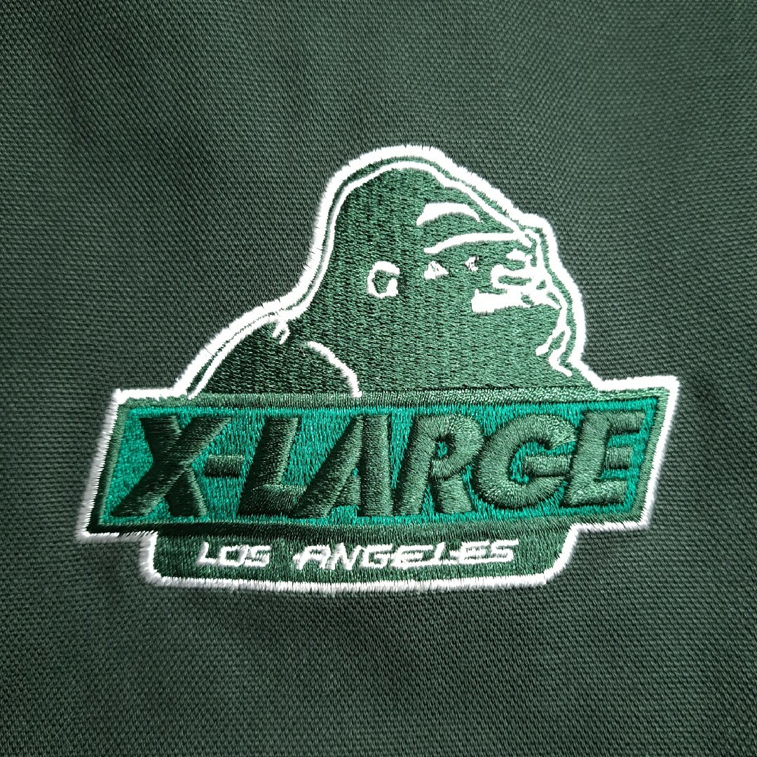 XLARGE(エクストララージ)の【美品/コムドットゆうた着用】X-LARGE アクティブジャケット グリーン S メンズのジャケット/アウター(ブルゾン)の商品写真