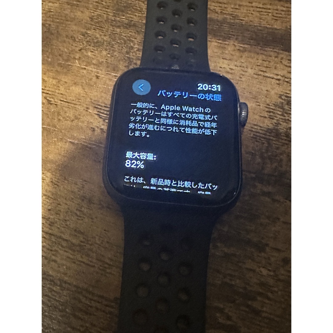 Apple Watch(アップルウォッチ)のApple Watch Nike+ 44mm GPS Series4 ジャンク品 メンズの時計(腕時計(デジタル))の商品写真