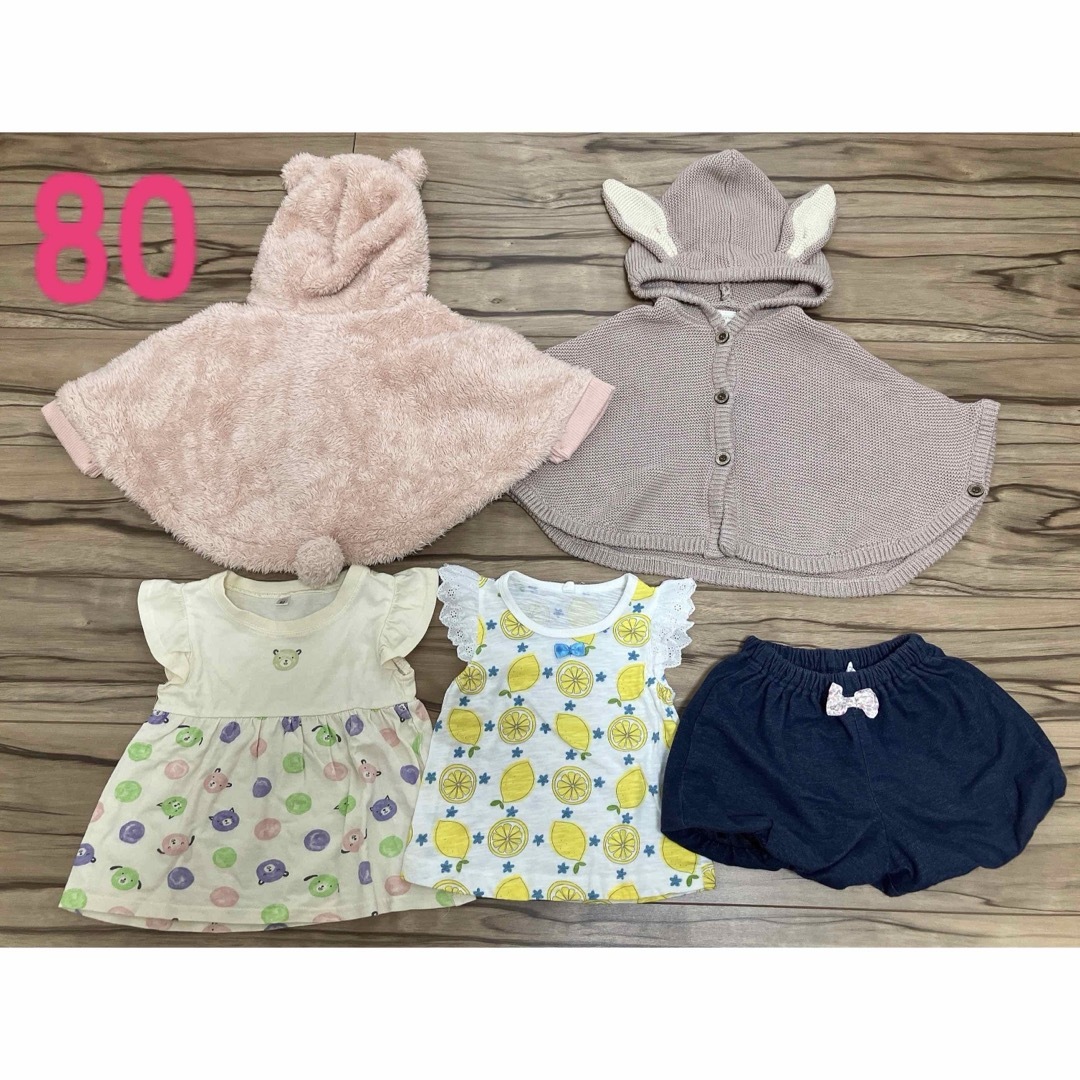 tete a tete(テータテート)の★【19点セット】ベビー服　80 90 女の子　まとめ売り　半袖　長袖　大量 キッズ/ベビー/マタニティのキッズ服女の子用(90cm~)(その他)の商品写真