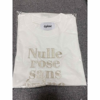 エピヌ(épine)の【先行販売】standard Nulle rose sans épine tee(Tシャツ(半袖/袖なし))