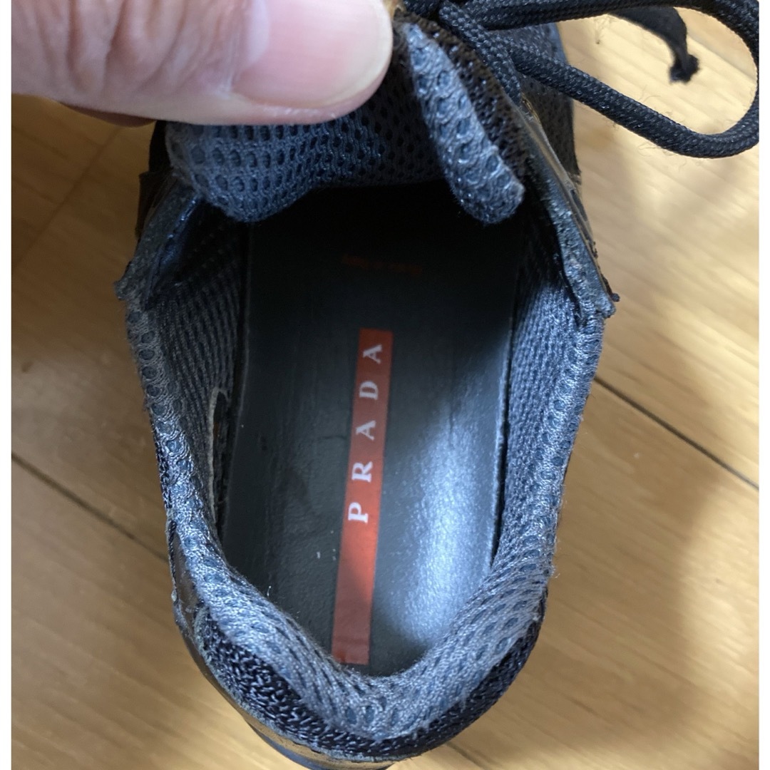 PRADA(プラダ)のPRADA キッズスニーカー　16センチ キッズ/ベビー/マタニティのキッズ靴/シューズ(15cm~)(スニーカー)の商品写真