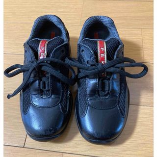 プラダ(PRADA)のPRADA キッズスニーカー　16センチ(スニーカー)