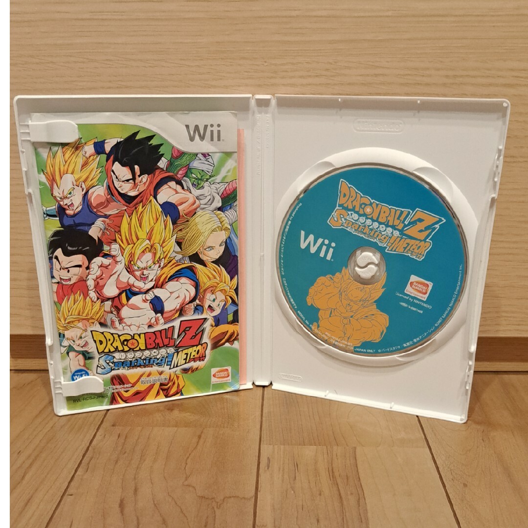 Wii(ウィー)のドラゴンボールZ スパーキングメテオ　Wii エンタメ/ホビーのゲームソフト/ゲーム機本体(家庭用ゲームソフト)の商品写真