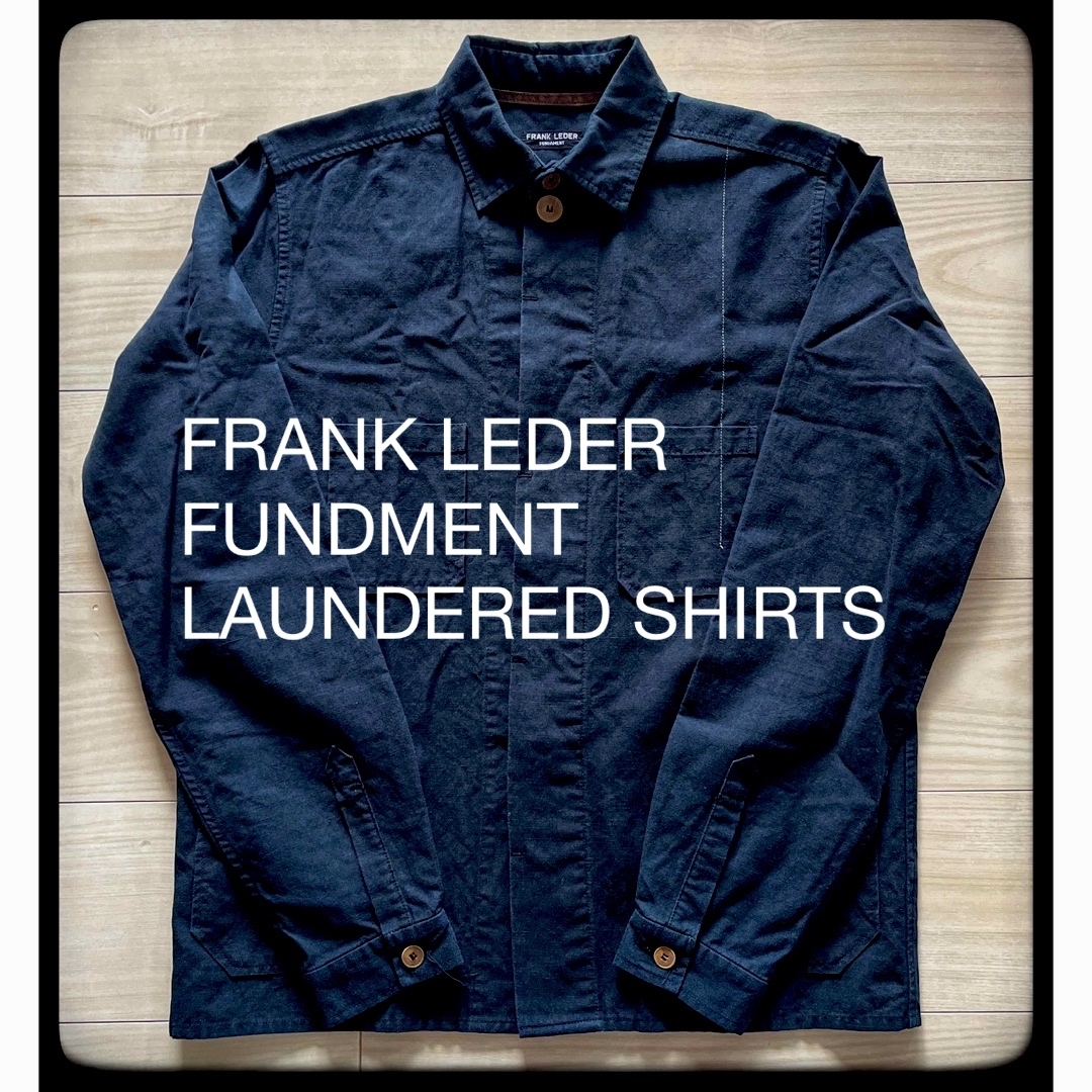 FRANK LEDER(フランクリーダー)の【FRANK LEDER】 FUNDMENT LAUNDERED SHIRTS メンズのトップス(シャツ)の商品写真