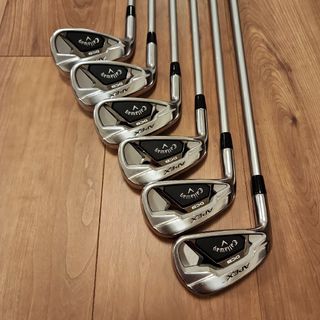 キャロウェイ(Callaway)の【レフティ】キャロウェイ APEX DCB アイアン 6本セット MCIカーボン(クラブ)