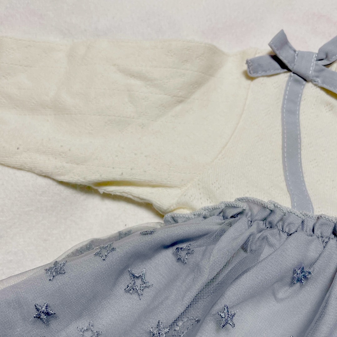 女の子　春服　トップス　80サイズ キッズ/ベビー/マタニティのベビー服(~85cm)(シャツ/カットソー)の商品写真