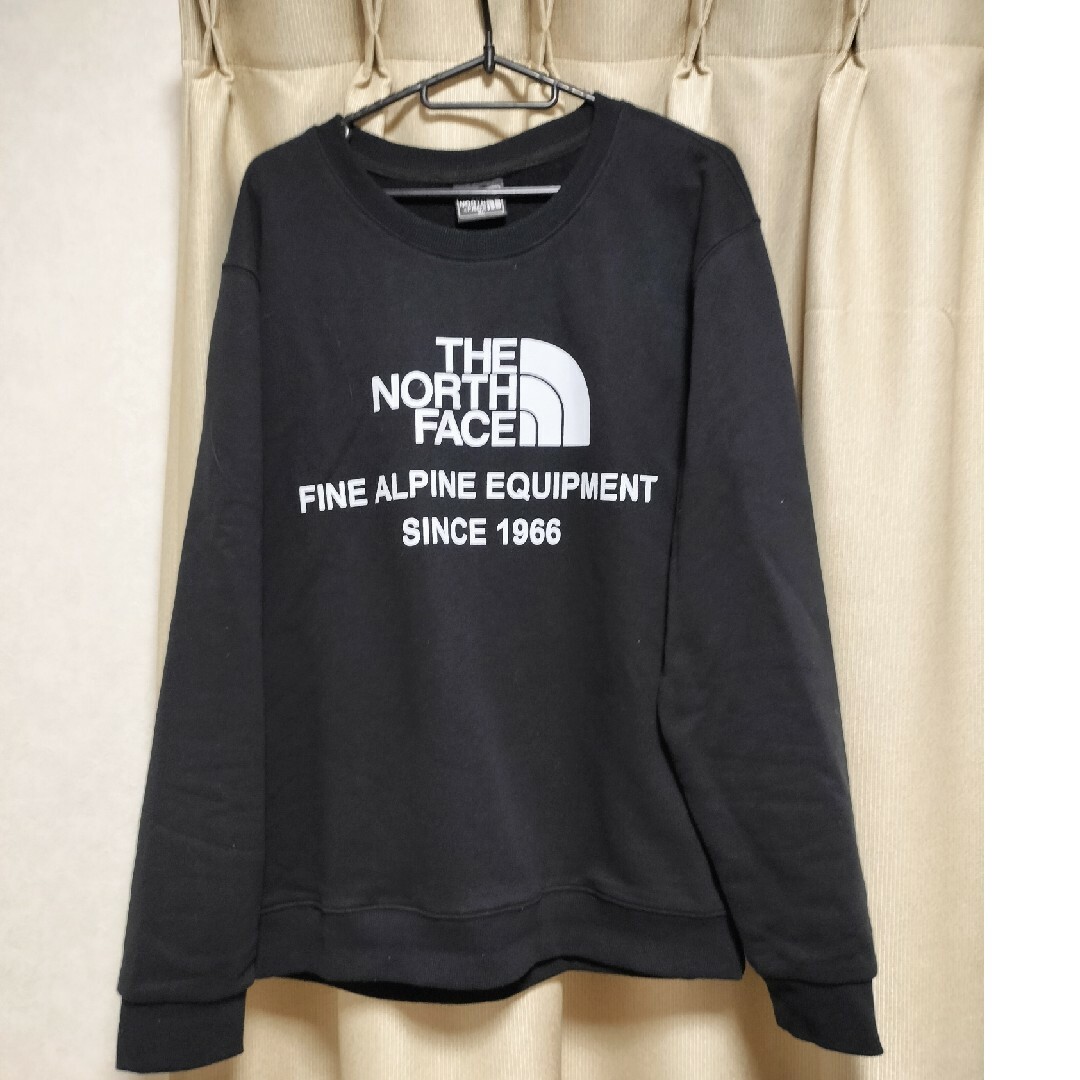 THE NORTH FACE(ザノースフェイス)のノースフェイス スウェット トレーナー 黒 XL メンズのトップス(スウェット)の商品写真