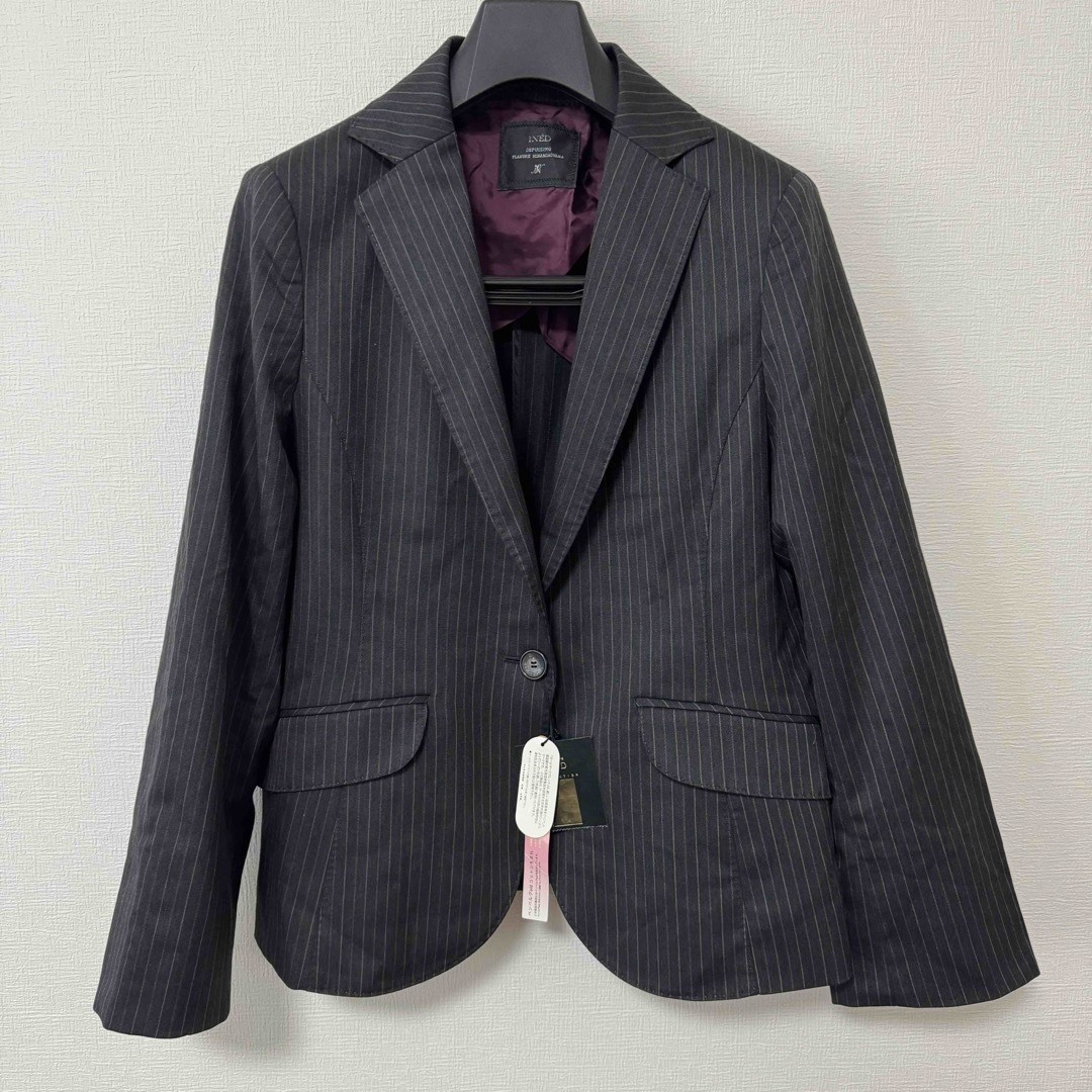 INED(イネド)の【タグ付き】INED イネド スーツ パンツスーツ セットアップ 大きいサイズ レディースのフォーマル/ドレス(スーツ)の商品写真