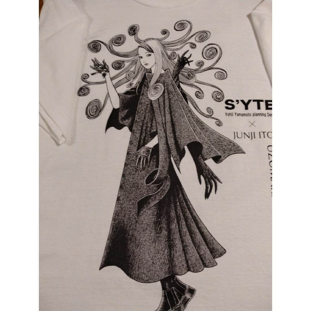 Yohji Yamamoto(ヨウジヤマモト)のサイト（ヨウジヤマモト）×伊藤潤二 Tシャツ メンズのトップス(Tシャツ/カットソー(半袖/袖なし))の商品写真