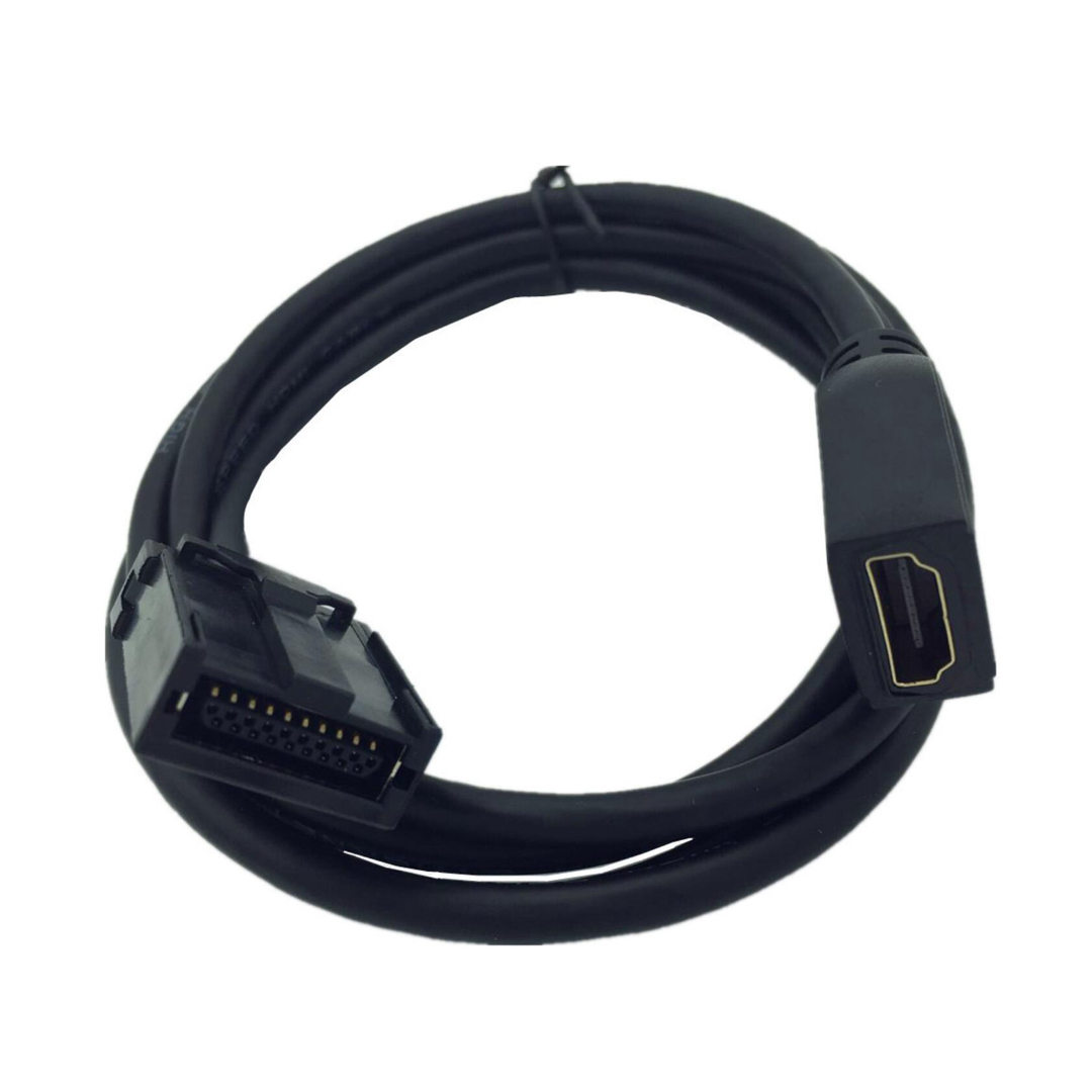 HDMI タイプE　A タイプ(メス)　変換ケーブル 　カーナビ用　コード 自動車/バイクの自動車(汎用パーツ)の商品写真