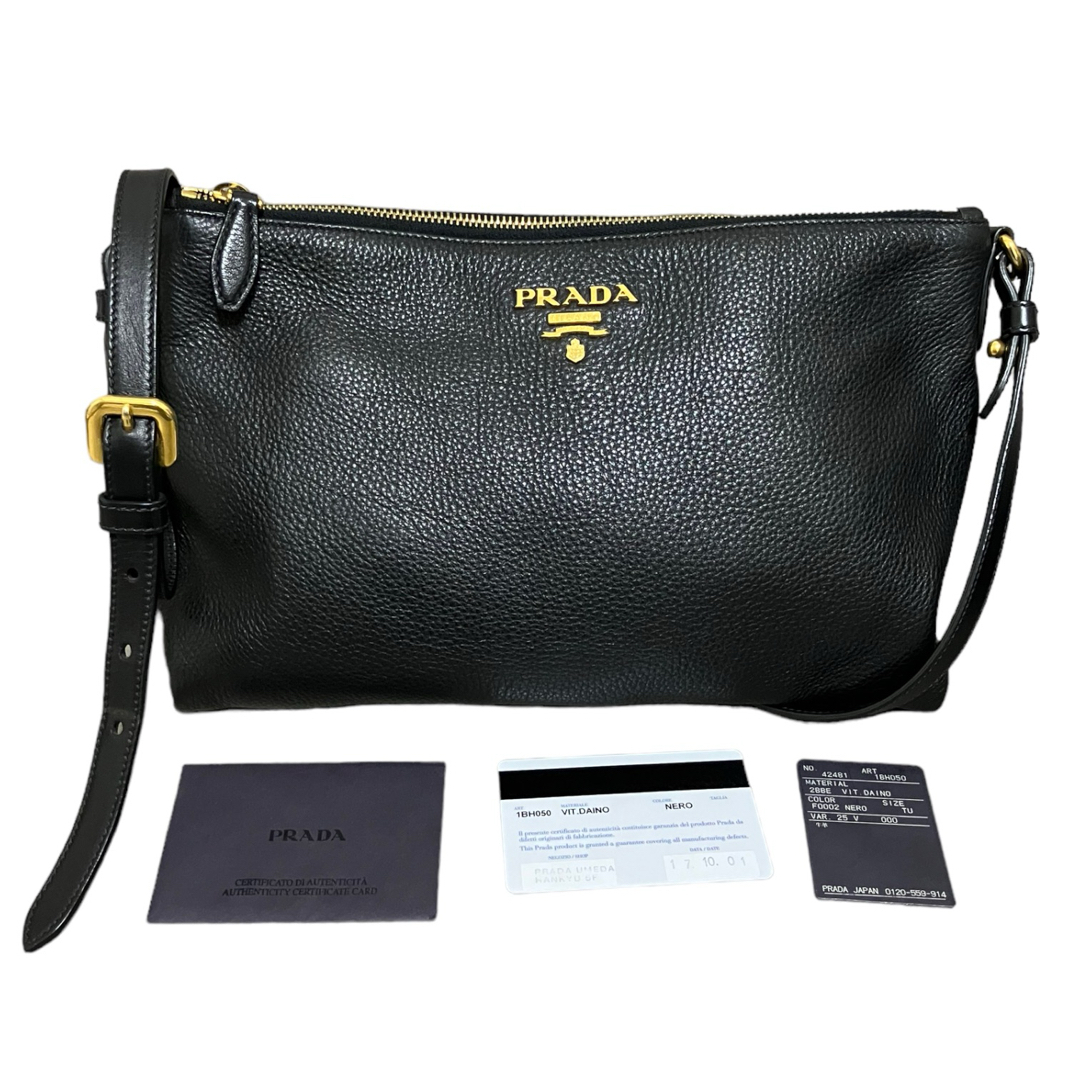 PRADA(プラダ)のPRADA プラダ 1BH050 NERO    ショルダーバッグ レディースのバッグ(ショルダーバッグ)の商品写真