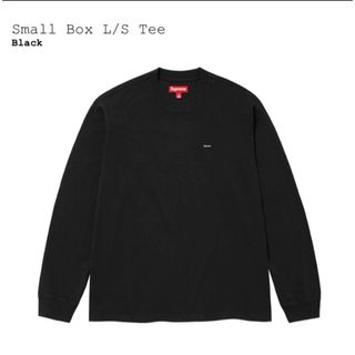 シュプリーム(Supreme)のsupreme - Small Box L/S Tee 黒M(Tシャツ/カットソー(七分/長袖))