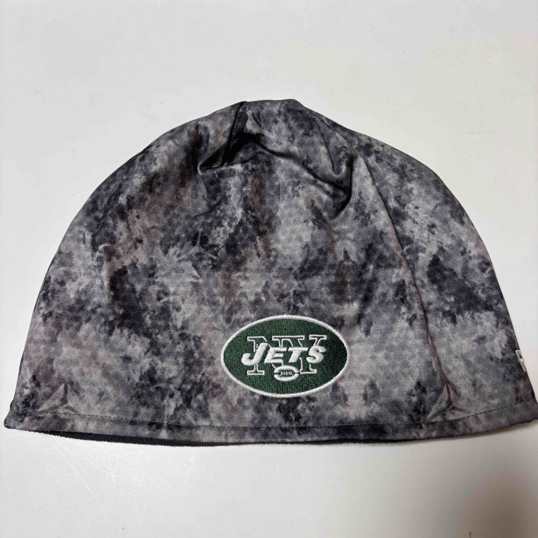 Reebok(リーボック)のJETS NY  リーボック　NFL ビーニー　キャップ　帽子 ユニセックス メンズの帽子(ニット帽/ビーニー)の商品写真