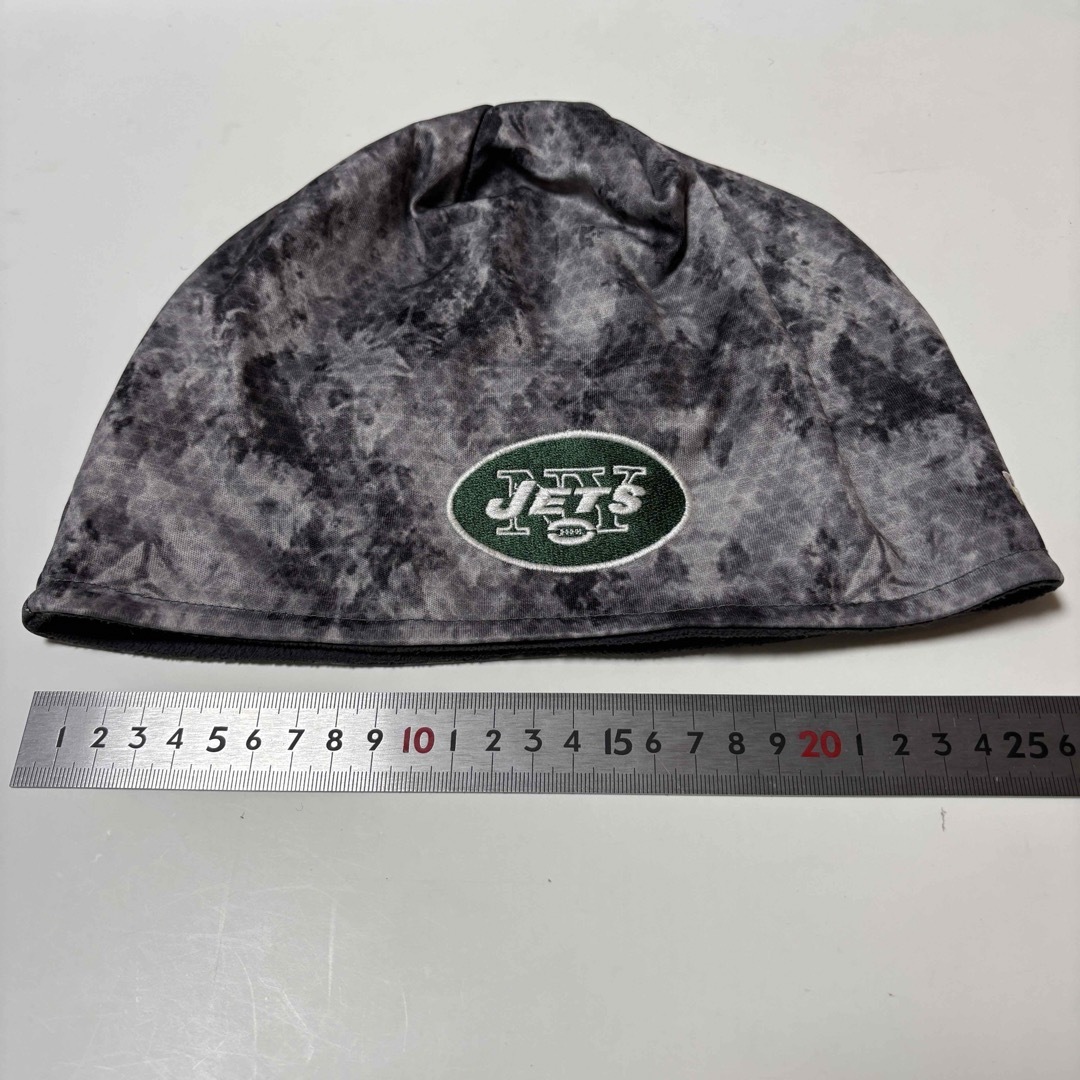 Reebok(リーボック)のJETS NY  リーボック　NFL ビーニー　キャップ　帽子 ユニセックス メンズの帽子(ニット帽/ビーニー)の商品写真