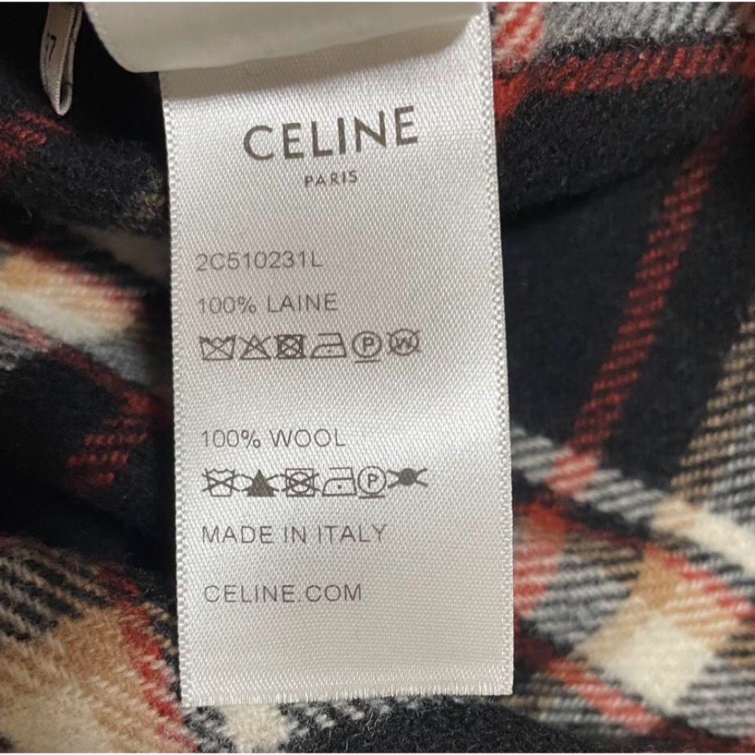 celine(セリーヌ)の21AW Celine ルーズフィット チェックシャツ 37 メンズのトップス(シャツ)の商品写真