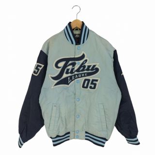 FUBU(フブ) 裏キルティング 中綿 スタジャン スタジアムジャケット メンズ