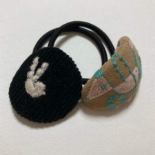 ミナペルホネン(mina perhonen)のsale❗️ミナペルホネン　ヘアゴム　handmadeセット②(ヘアアクセサリー)