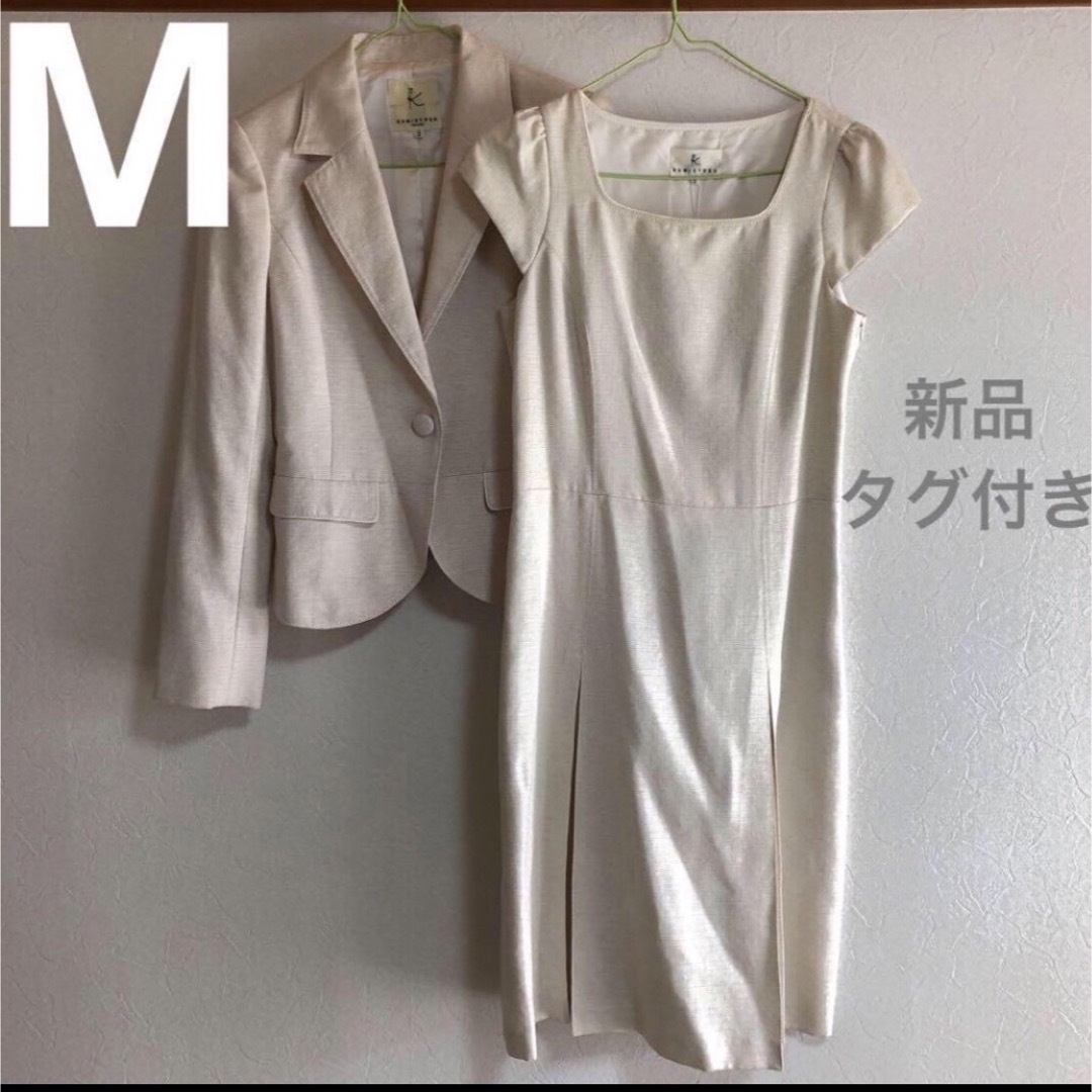 kumikyoku（組曲）(クミキョク)の新品タグ付き　組曲　フォーマル　ジャケット　ワンピース　入園　卒園　入学　卒業 レディースのフォーマル/ドレス(スーツ)の商品写真