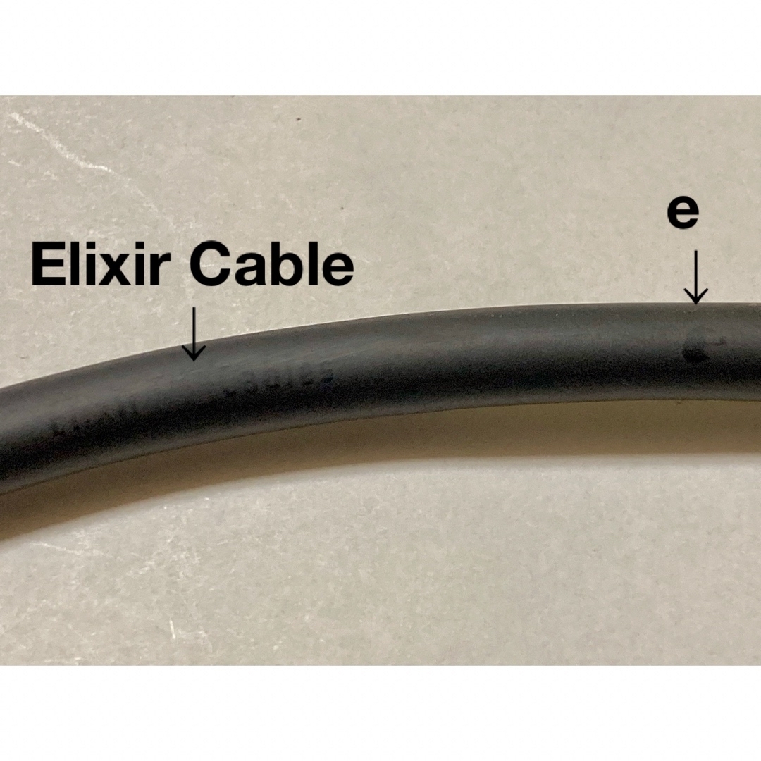 【音出し確認済み】エリクサーケーブル プラグ交換品  約2.8m 【生産終了品】 楽器のギター(シールド/ケーブル)の商品写真