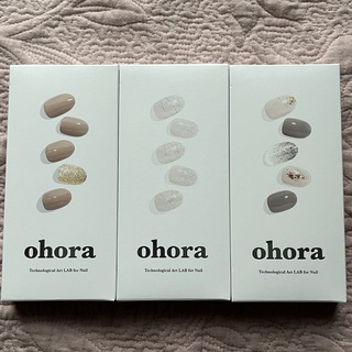 オホーラ(ohora)のOhora  ネイル　3箱(ネイル用品)