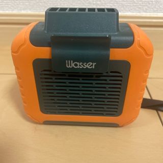 wasser 多機能ベルトファン WASSER_FAN004 オレンジ(扇風機)