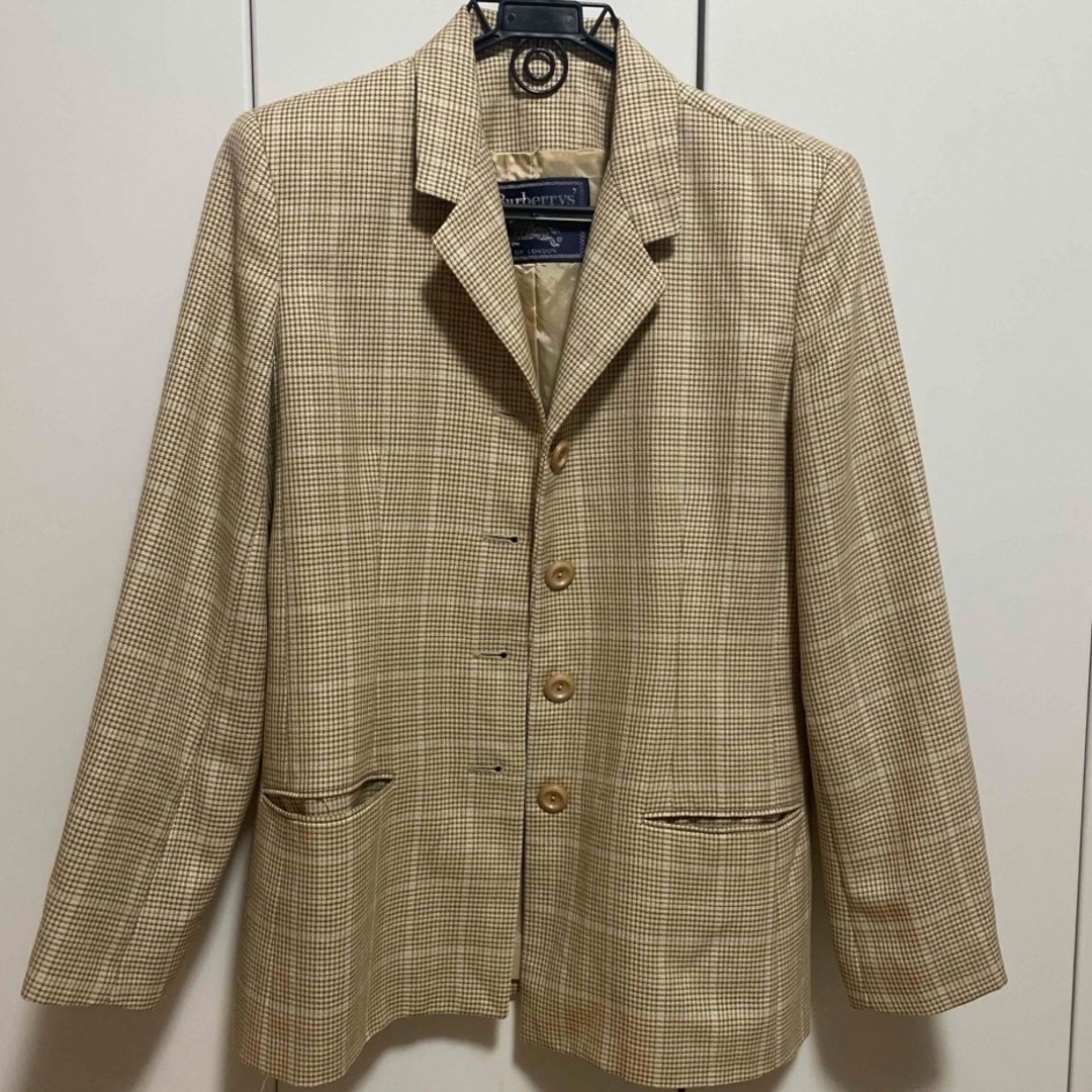 BURBERRY(バーバリー)のBurberry  チェック　ジャケット レディースのジャケット/アウター(テーラードジャケット)の商品写真