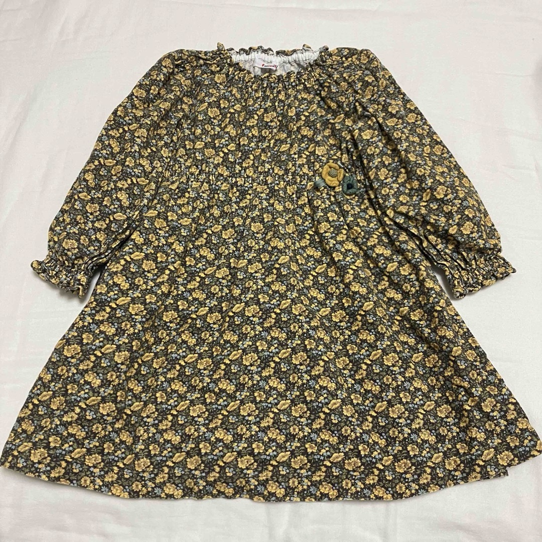 familiar(ファミリア)のファミリア  リバティワンピース キッズ/ベビー/マタニティのキッズ服女の子用(90cm~)(ワンピース)の商品写真