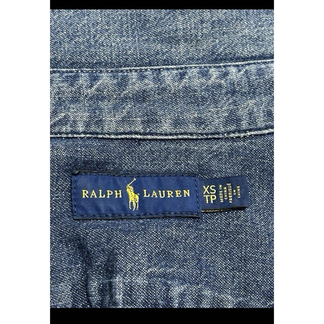 Ralph Lauren(ラルフローレン)の【人気 ホワイトポニー】 ラルフローレン デニム デニムワンピース NO1856 レディースのワンピース(ロングワンピース/マキシワンピース)の商品写真