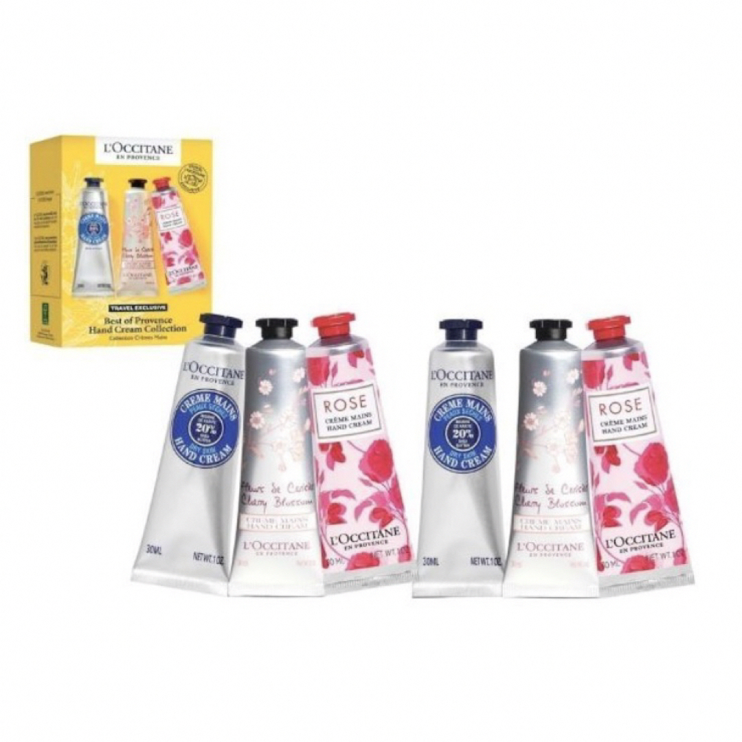 L'OCCITANE(ロクシタン)の新品 未使用☆ロクシタン シアバター ハンドクリーム 30ml 6本セット コスメ/美容のボディケア(ハンドクリーム)の商品写真