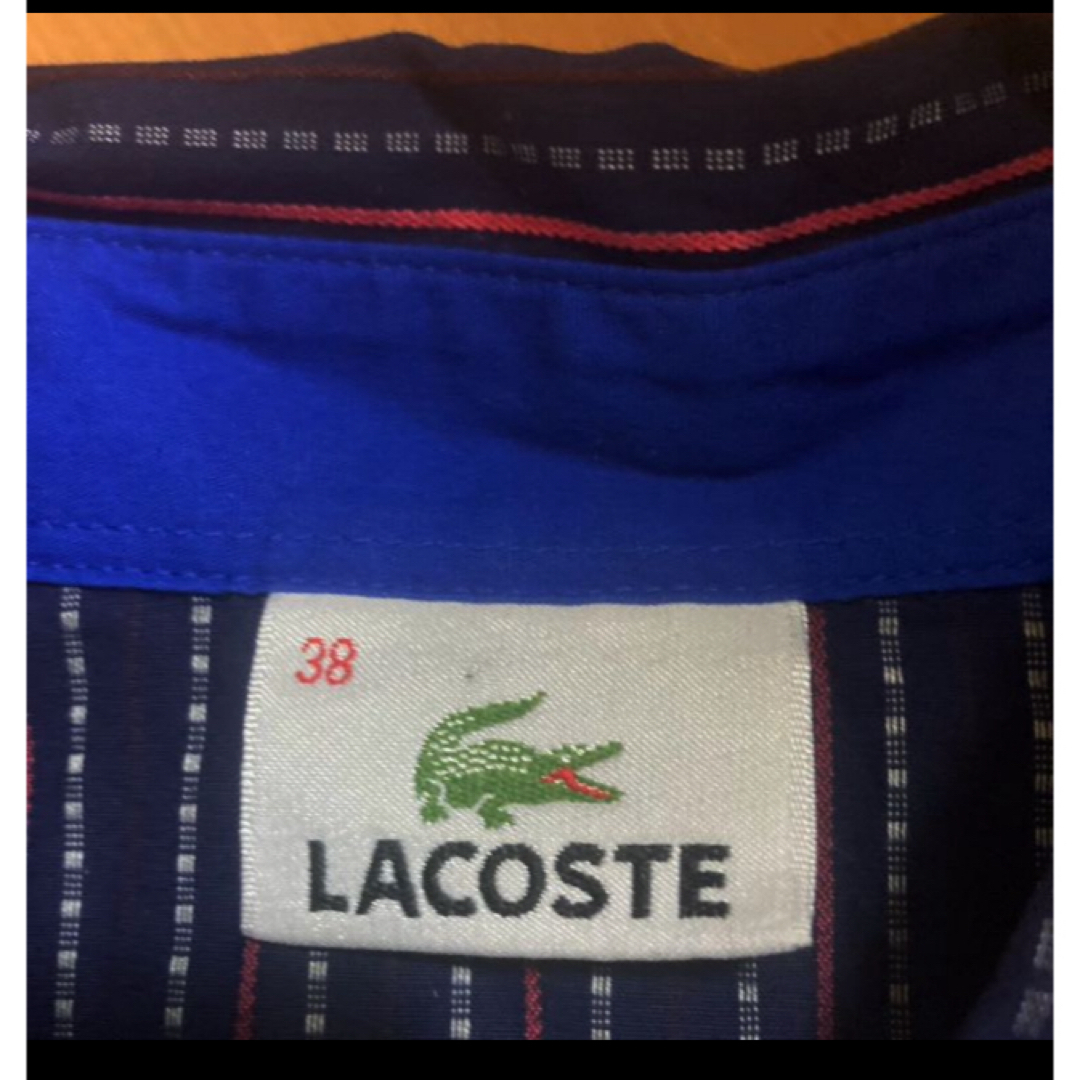 LACOSTE(ラコステ)のラコステストライプ7分コットンシャツ レディースのトップス(シャツ/ブラウス(長袖/七分))の商品写真