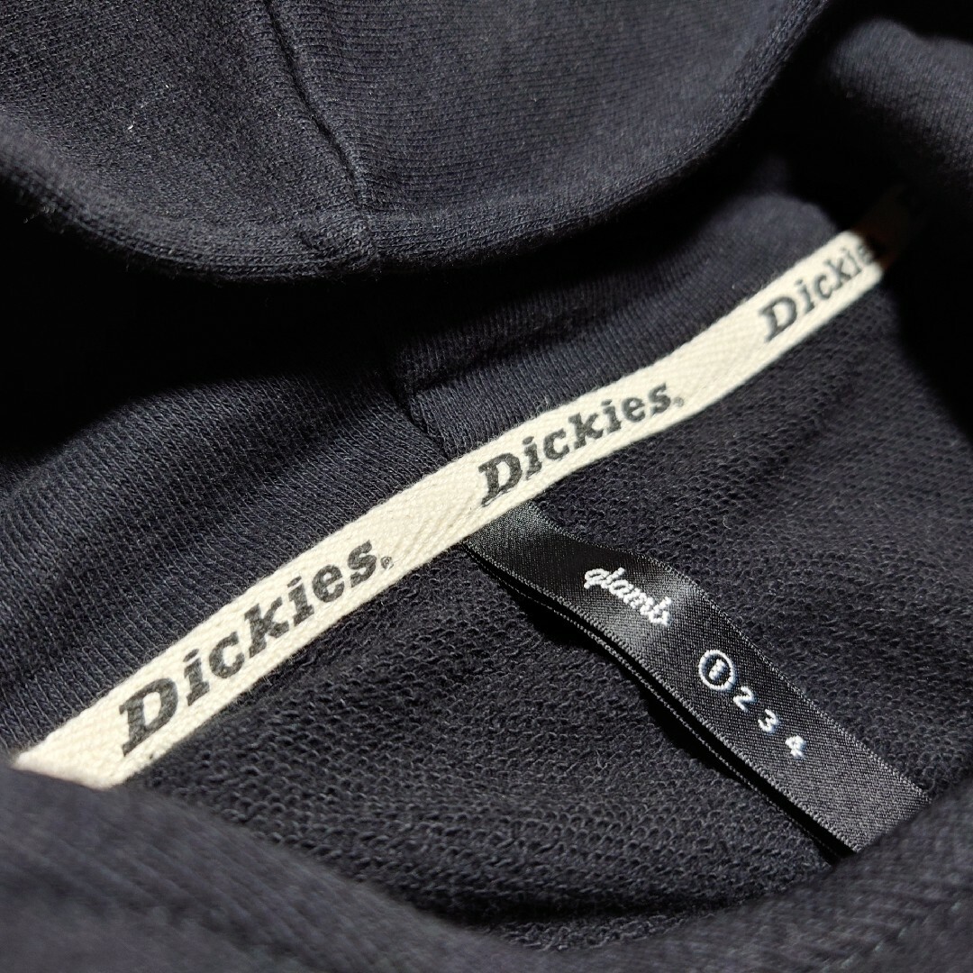 glamb(グラム)のDickies glamb ディックミストパーカー 黒 ジップアップパーカ メンズのトップス(パーカー)の商品写真