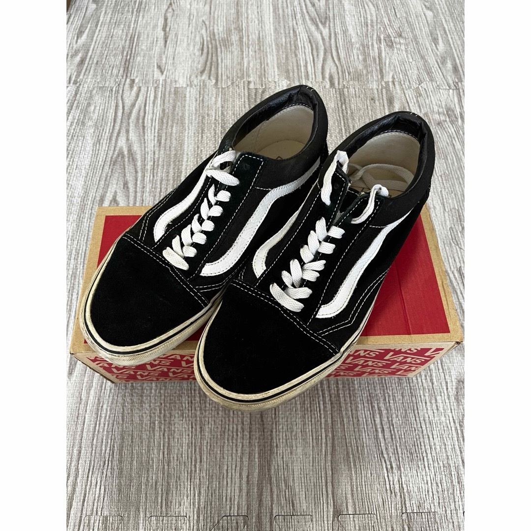 OLD SKOOL（VANS） - vans オールドスクール ブラック 25.5cmの通販 by