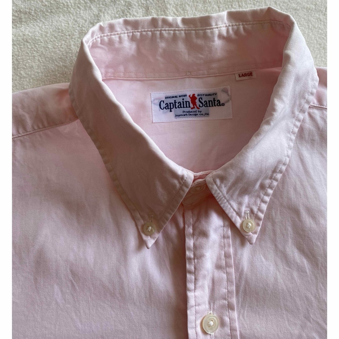 CAPTAIN SANTA(キャプテンサンタ)のキャプテンサンタ　長袖　ピンクカラーシャツ メンズのトップス(シャツ)の商品写真