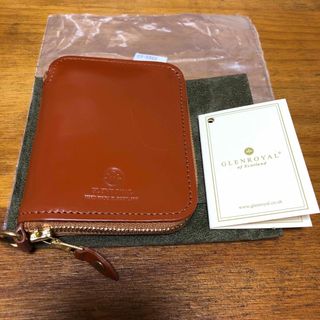 グレンロイヤル(GLENROYAL)のGLENROYAL グレンロイヤル ZIP アラウンドスモールウォレット英国製(折り財布)