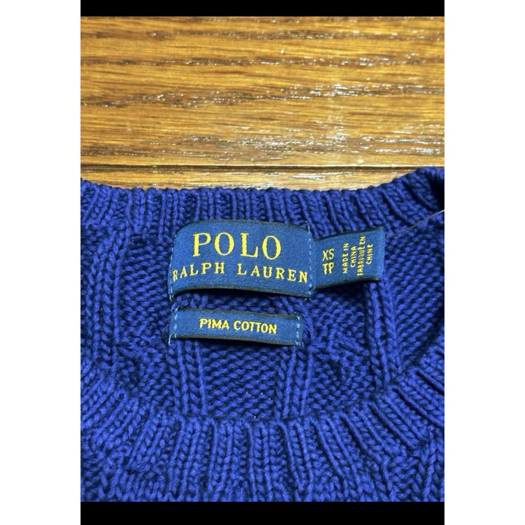 Ralph Lauren(ラルフローレン)の【希少デザイン 人気完売品】 新品未使用 ラルフローレン ビーズポニー 1860 レディースのトップス(ニット/セーター)の商品写真