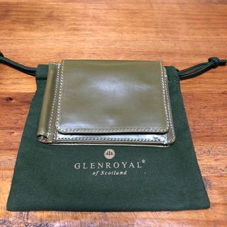 グレンロイヤル(GLENROYAL)のGLENROYAL グレンロイヤル マネークリップウォレット 英国製(折り財布)