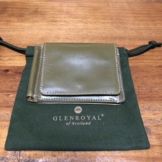 グレンロイヤル(GLENROYAL)のGLENROYAL グレンロイヤル マネークリップウォレット 英国製(折り財布)