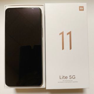 シャオミ(Xiaomi)のXiaomi 11lite 5g(スマートフォン本体)