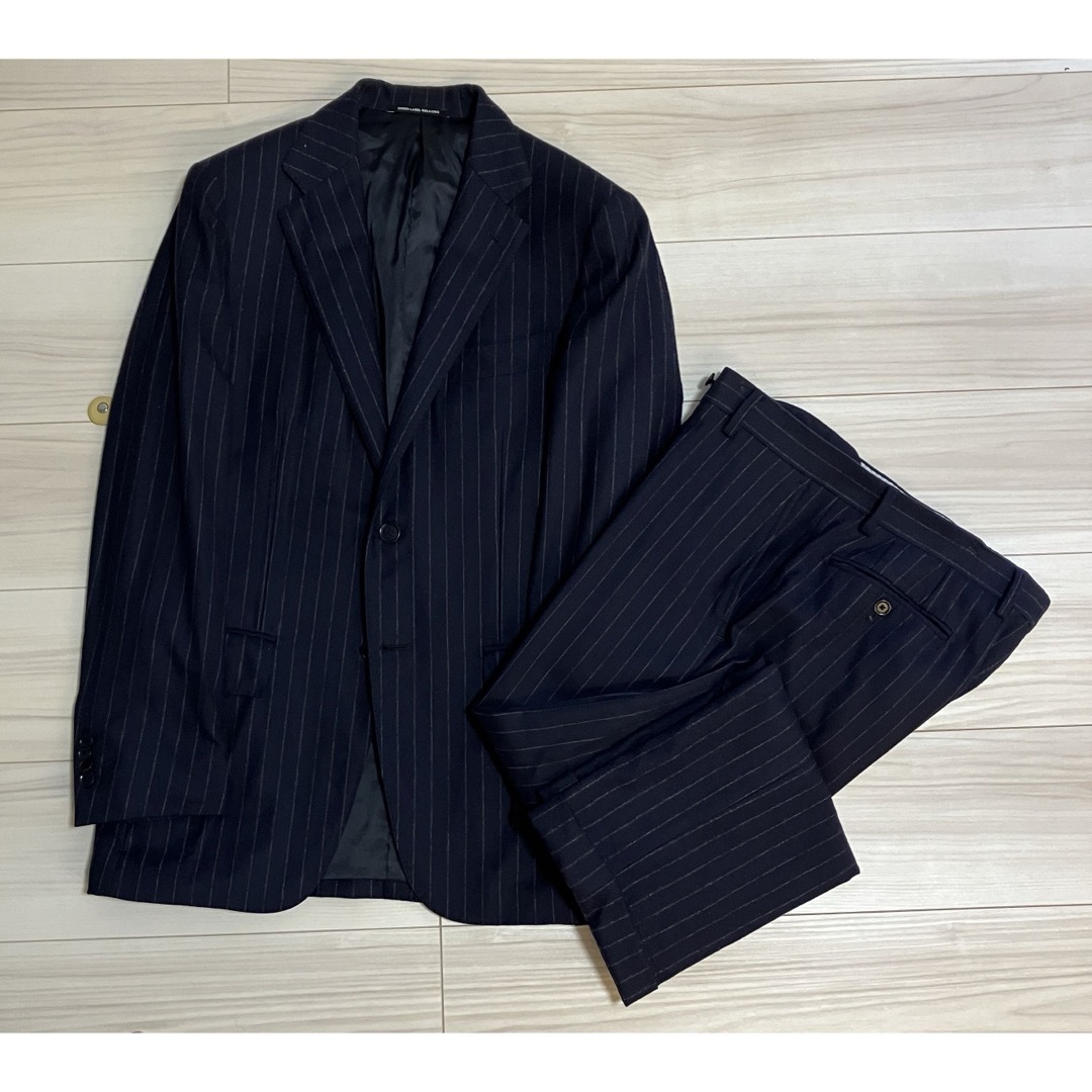 UNITED ARROWS green label relaxing(ユナイテッドアローズグリーンレーベルリラクシング)のGUABELLOgreen label relaxingシャドウストライプスーツ メンズのスーツ(セットアップ)の商品写真