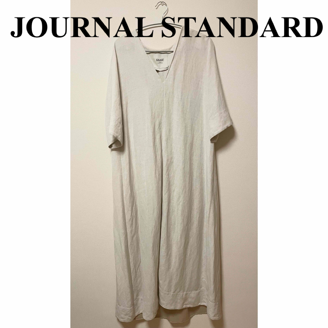 JOURNAL STANDARD(ジャーナルスタンダード)の【JOURNAL STANDARD】未使用に近い★ホワイトマキシ丈ワンピース レディースのワンピース(ロングワンピース/マキシワンピース)の商品写真