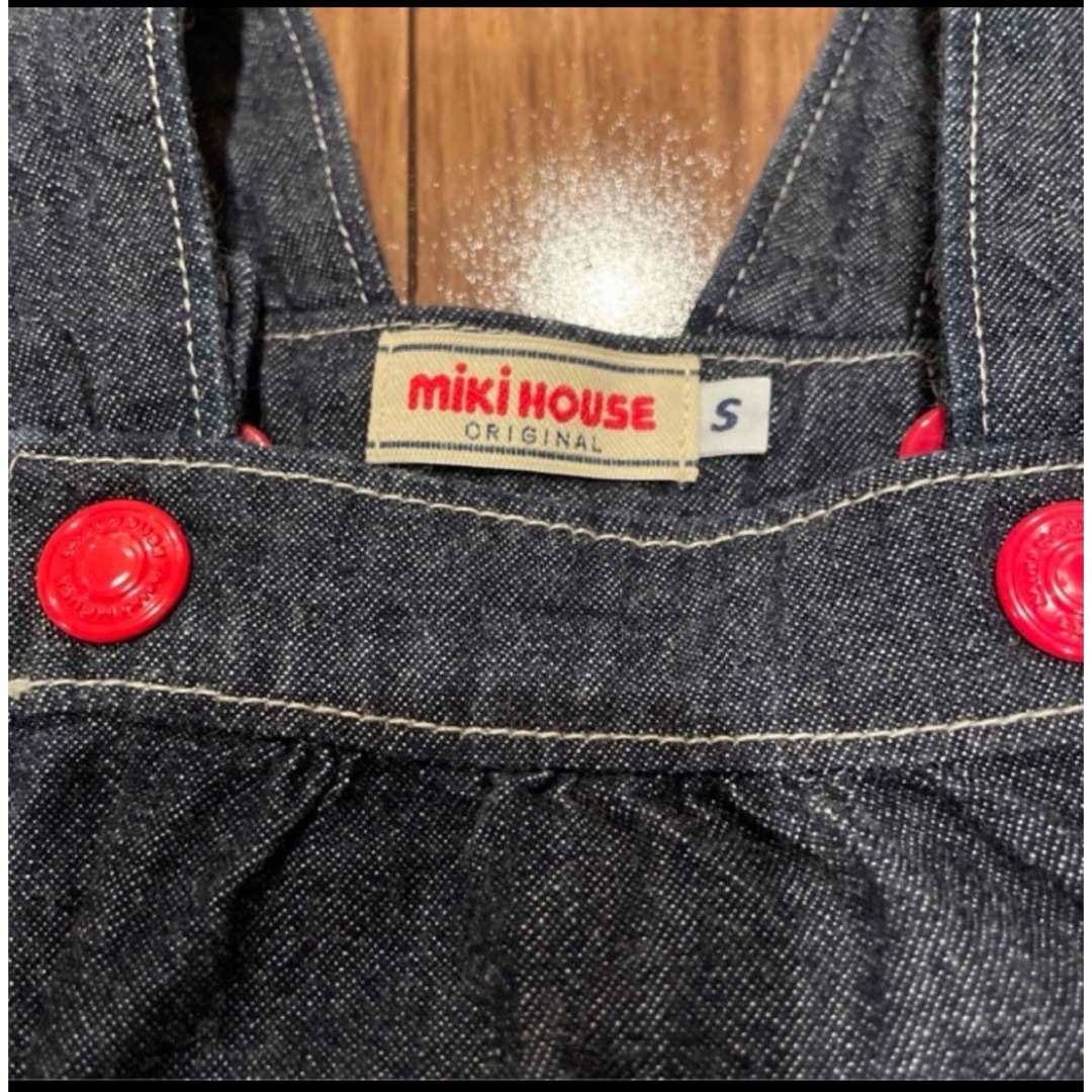 mikihouse(ミキハウス)の【定価12100円】ミキハウス　MIKI HOUSE ダルマオール　Sサイズ キッズ/ベビー/マタニティのベビー服(~85cm)(ロンパース)の商品写真