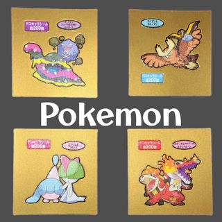 ポケモン - pokemon ポケモン デコキャラシール ② ４枚