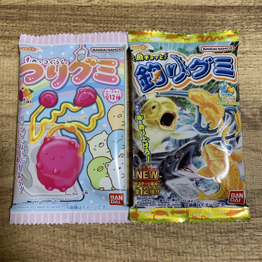 BANDAI(バンダイ)のバンダイ すみっコぐらし つりグミ 釣りグミ 食品/飲料/酒の食品(菓子/デザート)の商品写真