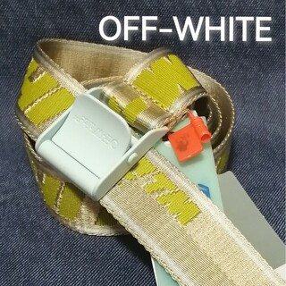 OFF-WHITE - ★新品・男女兼用★【 Off-White　オフホワイト 】テープベルト　フリー