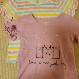 コストコ　キッズ　女の子　半袖Tシャツ　110 4T