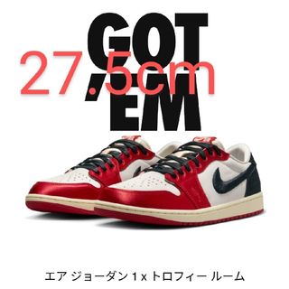 ナイキ(NIKE)のトロフィールーム✕ナイキ エアジョーダン 1 ロー OG 27.5cm(スニーカー)