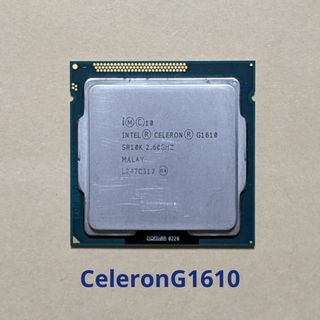 Celeron G1610 LGA1155 Intel第3世代 動作確認済み(PCパーツ)