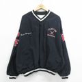 XL★古着 長袖 ナイロン ジャケット メンズ 80年代 80s クリントン …