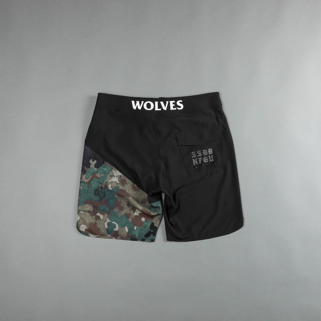 Darc Sport WOODLAND CAMO STAGE SHORTS 28 メンズの水着/浴衣(水着)の商品写真