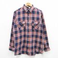 M★古着 ウールリッチ WOOLRICH 長袖 シャツ メンズ 80年代 80…